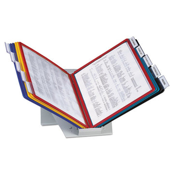 Durable® Vario Reference Desktop System, 20 Panels, Assorted Borders And Panels freeshipping - TVN Wholesale